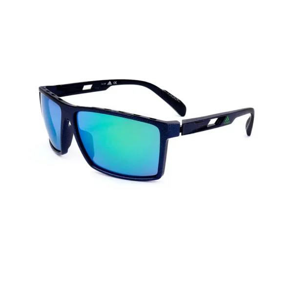 Adidas Sport SP0010 Rectangular Sunglasses 130 mm Blue - Image 2