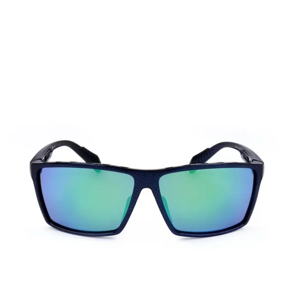 Adidas Sport SP0010 Rectangular Sunglasses 130 mm Blue