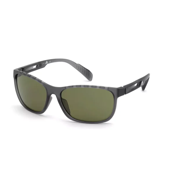 Adidas Sport SP0014 Sunglasses 130mm Grey Square - Image 2