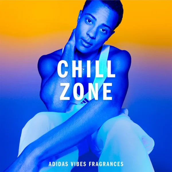 Adidas Vibes Man Chill Zone Eau De Parfum 100ML - Image 4