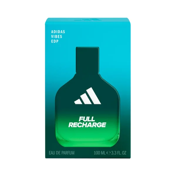 Adidas Vibes Man Full Recharge Eau De Parfum 100ML - Image 3