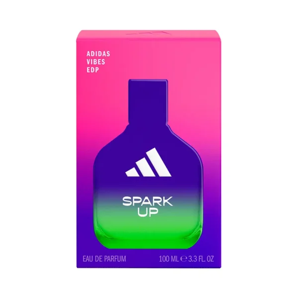 Adidas Vibes Woman Spark Up Eau De Parfum 100ML - Image 3