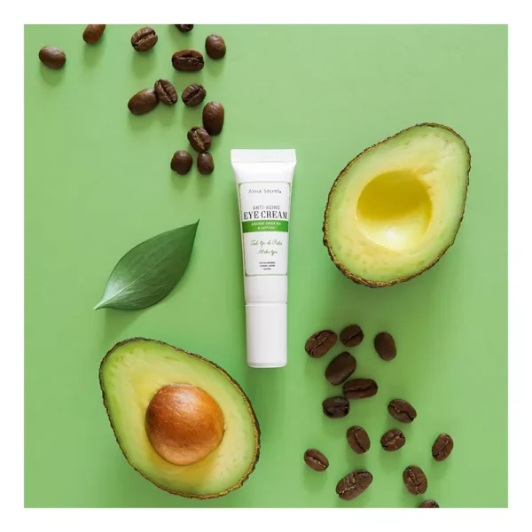 Alma Secret Anti-Aging Eye Cream with Avocado & Green Tea 10ML - Image 2