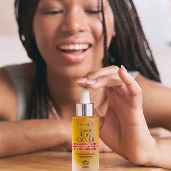 Alma Secret Rose Cactus Facial Oil 30ml - Image 3