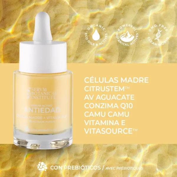 Anti-Aging Active Serum 30ML - Vegan & Natural Ingredients - Image 3