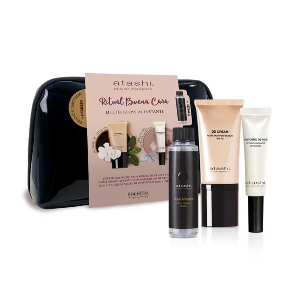 Atashi DD Cream Instant Glow Effect Set - 4 Pieces