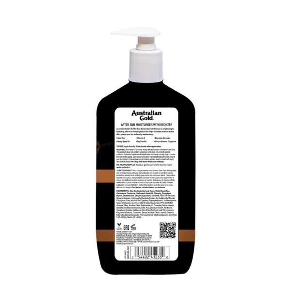 Australian Gold After Sun Moisturizer With Bronzer 473ml - Image 2