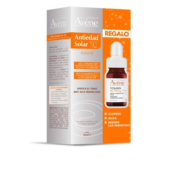 Avène Anti-Aging Solar Color SPF50+ Set - 2 Pieces