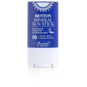 BENTON Mineral Sun Stick SPF50 15g - Vegan & Hydrating