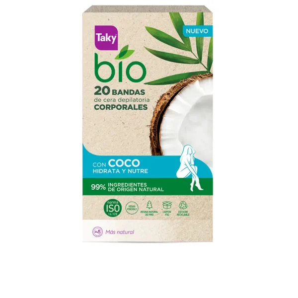 BIO COCO Depilatory Body Wax Strips – 20 Units