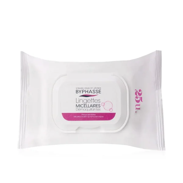 BYPHASSE Micellar Makeup Removal Wipes - 25 Units