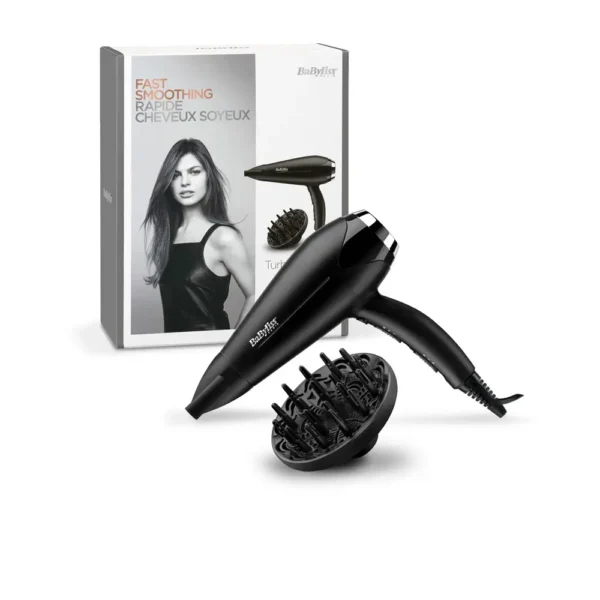 BaByliss Turbo Smooth 2200W Hair Dryer D572DE - Image 2