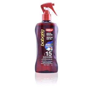 Babaria Solar Oil Monoi Tahiti Spray SPF 15 - 300 ml