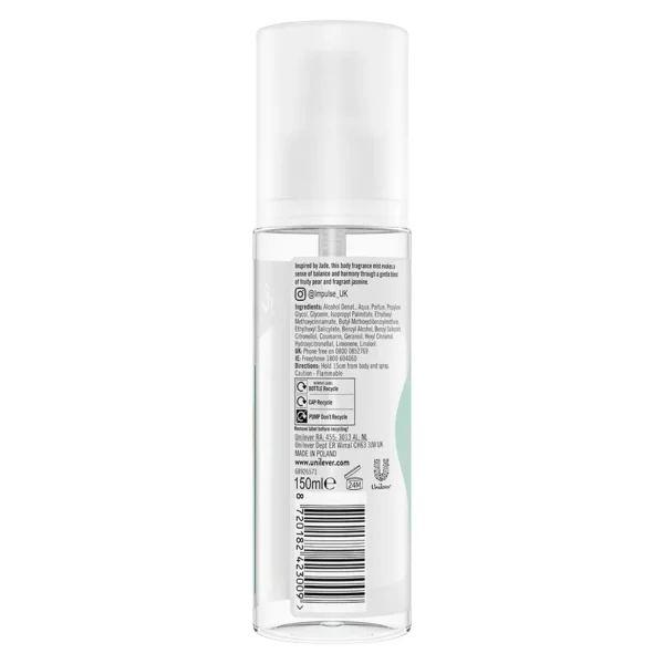 Balanced Mind Jade Scented Body Mist 150ML - Image 2