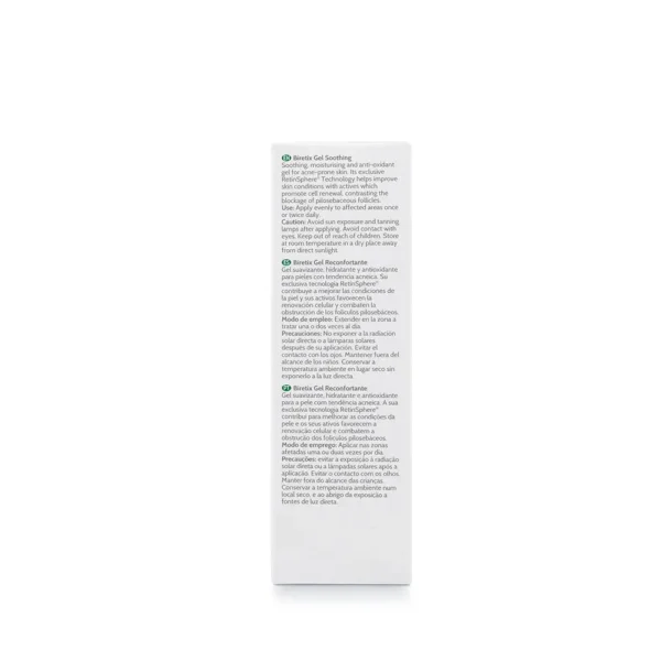 Biretix Comforting Gel 50ml for Acne-Prone Skin - Image 4