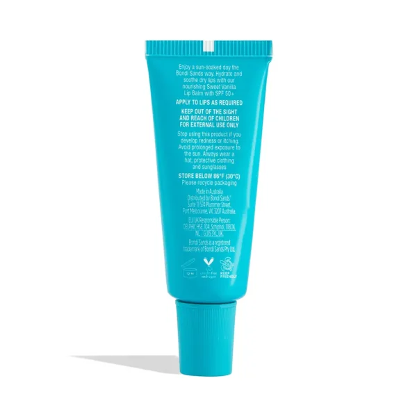 Bondi Sands Tropical Vanilla Lip Balm SPF 50+ 10g - Image 2