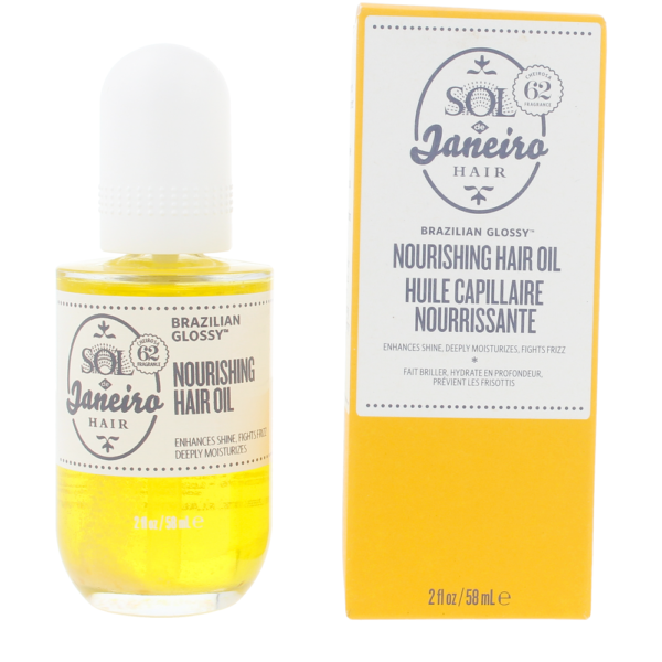 Brazilian Glossy Nourishing Hair Oil 58ML - Image 2