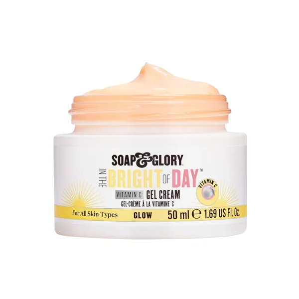 Bright Of Day Facial Cream Gel 50ml - Vegan & Vitamin C - Image 3