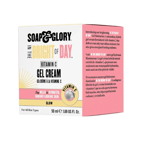 Bright Of Day Facial Cream Gel 50ml - Vegan & Vitamin C - Image 4