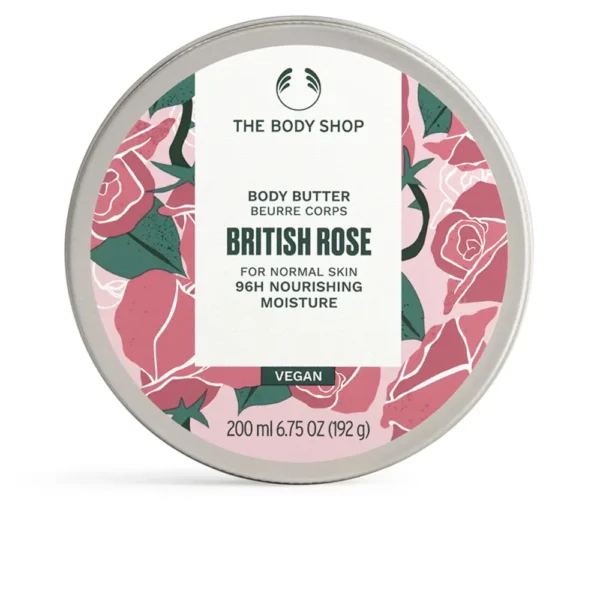 British Rose Body Butter 200ML - Vegan & Cruelty Free