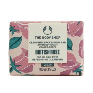 British Rose Soap Bar 100g