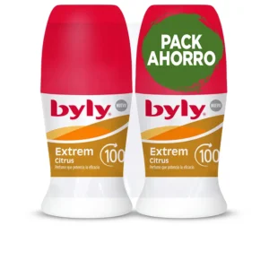 Byly Extrem Citrus 100H Roll-On Deodorant Pack of 2 x 50ml