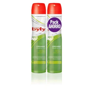 Byly Organic Extra Fresh Deodorant Spray 2 x 200ML