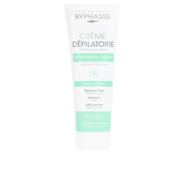 Byphasse Hair Removal Cream with Aloe Vera 125ML