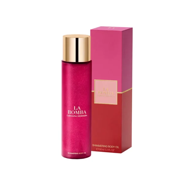 CAROLINA HERRERA La Bomba Shiny Body Oil 150ML - Image 2