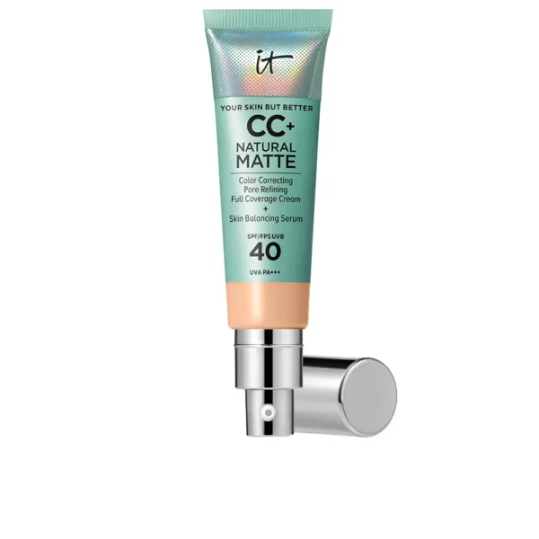 CC+ Natural Matte Cream Foundation SPF 40 - Light Medium 32ML