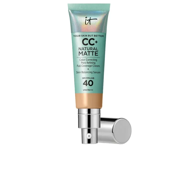 CC+ Natural Matte Cream Foundation SPF 40 - Medium Tan 32ml