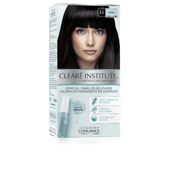 CLEARÉ INSTITUTE Colour Clinuance Hair Color 1.0 Black 1 Unit