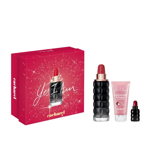 Cacharel Yes I Am Case - 3 Pcs Eau de Parfum Set