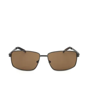 Calvin Klein Rectangular Brown Sunglasses 135mm