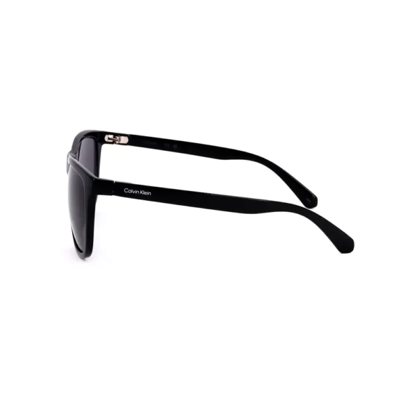 Calvin Klein Rectangular Sunglasses 140mm - Black - Image 3