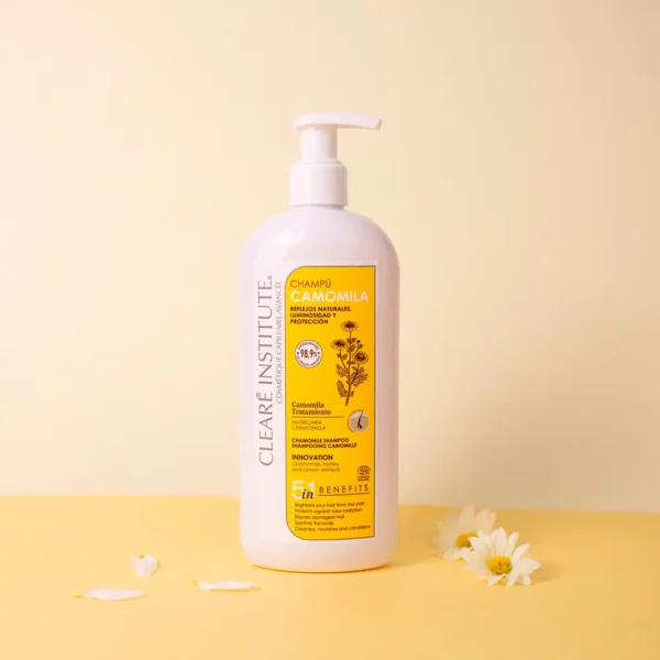 Camomila Eco Shampoo 400ML - Natural Ingredients for Damaged Hair - Image 3