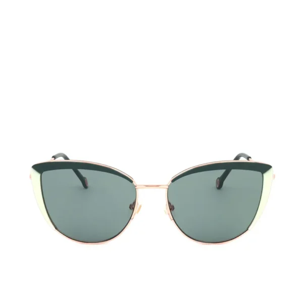 Carolina Herrera Cat Eye Sunglasses 145mm - Golden Green