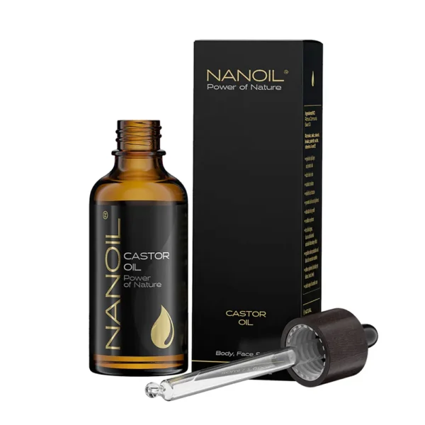 Castor Oil 50ML - Natural Hair and Skin Treatment - Image 2