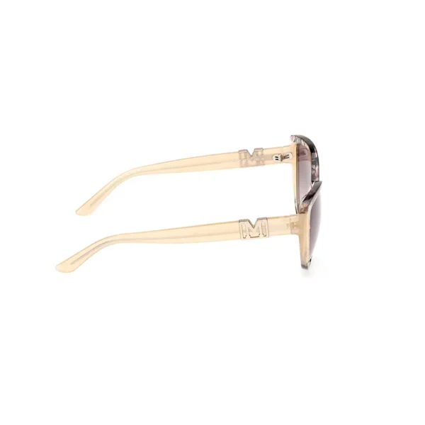 Cat Eye Sunglasses 58 mm in Beige & Havana - Image 3