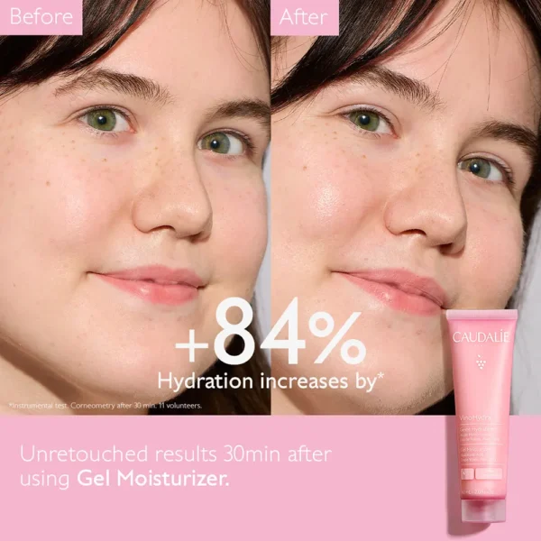 Caudalie Vinohydra Moisturizing Gel-Cream 60ML - Image 4