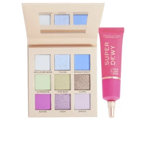 Chandler Makeup Set: Shadow Palette & Liquid Blush 2 Pieces