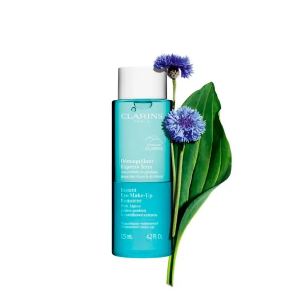 Clarins Express Eye Makeup Remover Lotion 125ML - Image 2