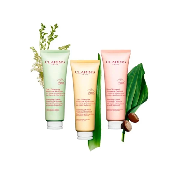 Clarins Gentle Moisturizing Foaming Cleanser 125ML - Image 3