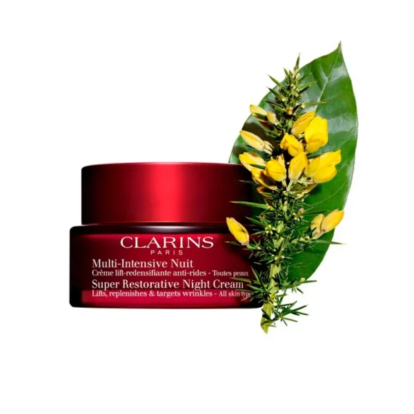 Clarins Multi Intensive Night Cream 50ML for All Skin Types - Image 2