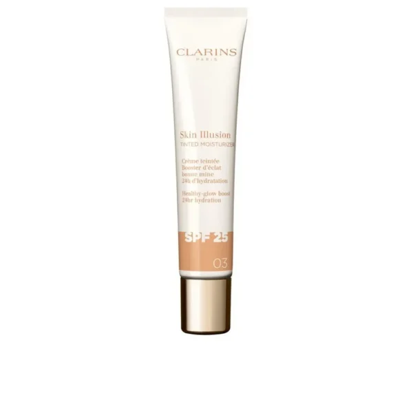 Clarins Skin Illusion Tinted Moisturizer SPF 25 - 40ml #03
