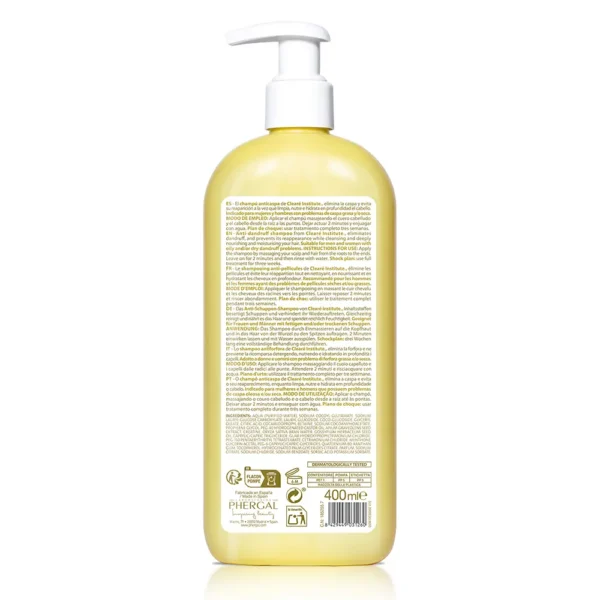 Clearé Institute Anti-Dandruff Shampoo 400ML - Image 2