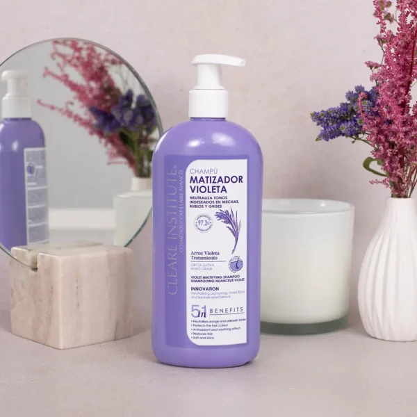 Clearé Institute Violeta Champú 400 ML - Image 3