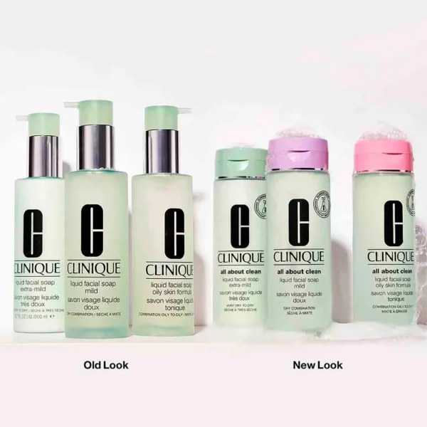 Clinique Extra Mild Liquid Facial Soap with Pump 200ML - Image 3
