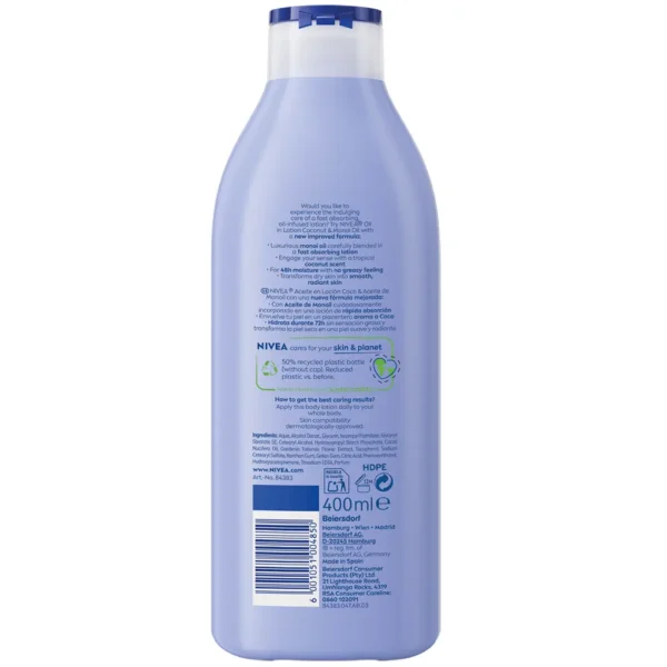 Coconut & Monoi Oil Lotion 400ML - Image 2
