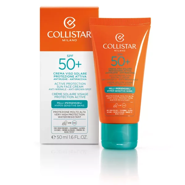 Collistar SPF50+ Active Protection Face Cream 50ml - Image 2